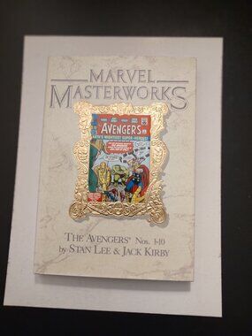 MARVEL MASTERWORKS GOLD FOIL AVENGERS VOLUME4 AVENGERS 1-10 Cover by Jack Kirby